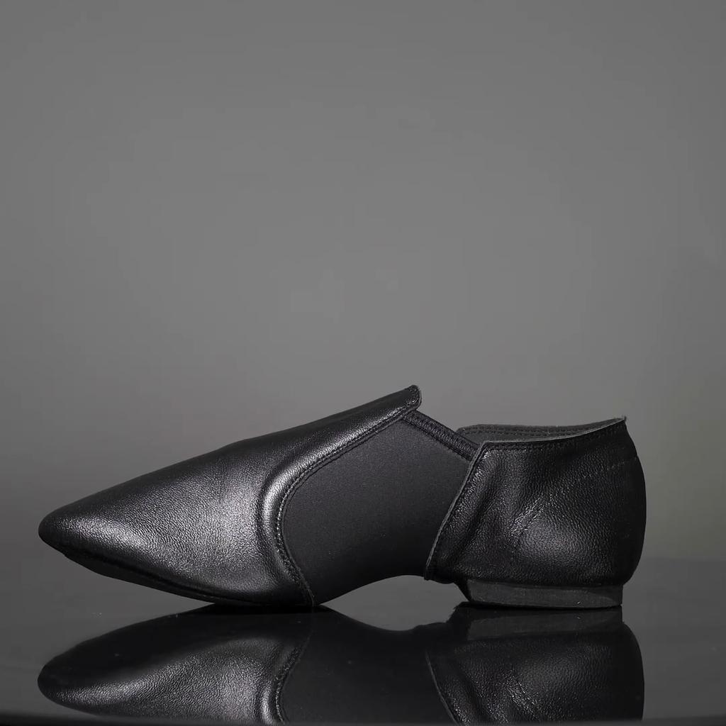 Echtleder-Jazz-Tanzschuhe für Damen und Mädchen, professionelle Ballettschuhe