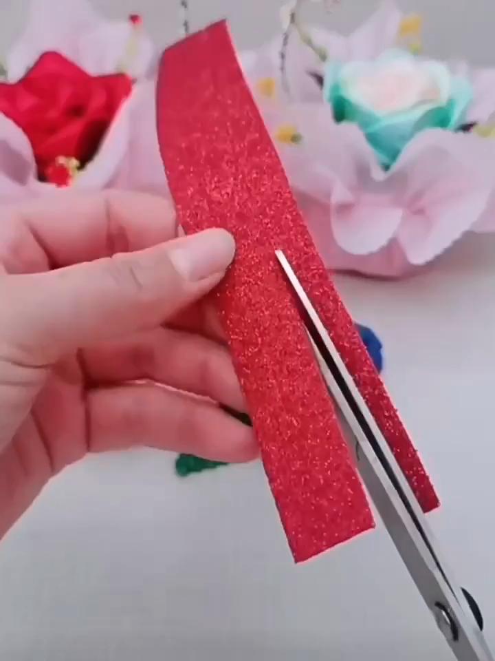 10pcs 2MM Thick A4 with Gold Powder Sheet Material Glitter Bright Sponge Paper Foam Paper Kindergarten Handmade