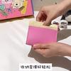 Cute Puppy Women Wallet PU Leather Short Wallet Card Holder Zipper Coin Purse Small Capacity Cute Cartoon Lady Wallet Gift