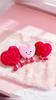 Plush Love Heart Macarons Doll Gift For Girls With Pp Cotton Filling For Comfort And Cuddle