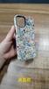 Vintage Floral Book Print Phone Case for iPhone 16 Pro Max, Cute Garden Pattern Soft TPU Protective Cover