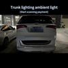 12V 4 Meters Car Trunk RGB Led Ambient Light Strip Flexible Decoration Lamp App Control Neon Atmosphere Lamp Waterproof