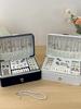CADUKE Jewelry Storage Box for Necklaces, Earrings, Rings, Accessories And Jewelry Organizer, White
