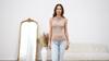 Women's Mock Neck Sleeveless Tank Top Slim Fitted Ruched Draped Top