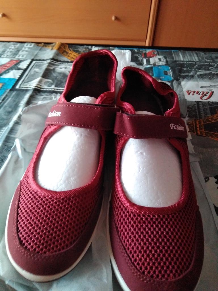 Zapatilla de mujer sin pasadores con material transpirable en varios  colores comprar a buen precio — entrega gratuita, reseñas reales con fotos  — Joom