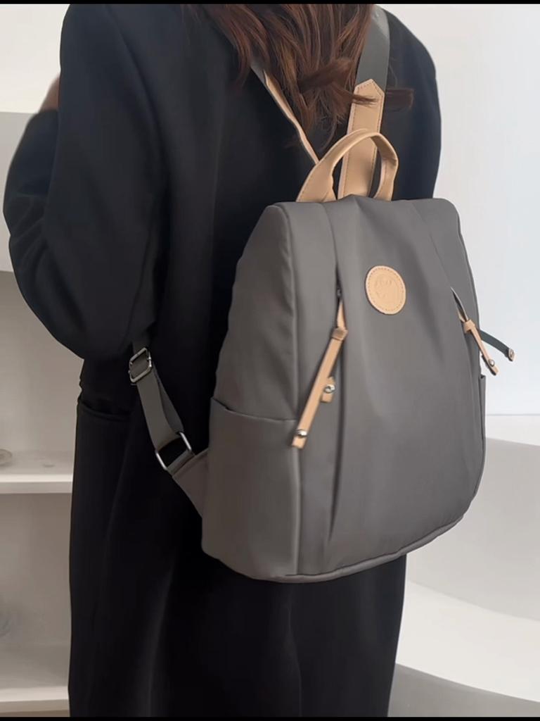 Anti-theft Backpack Women's Waterproof Oxford Cloth Backpack Lightweight Outdoor Travel Bag Student Schoolbag