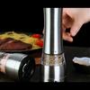 Maomiyoupin Stainless Steel Pepper Grinder, Manual Pepper Mill, Black Pepper Powder Maker,  Peppercorn Grinder, Sea Salt Shaker