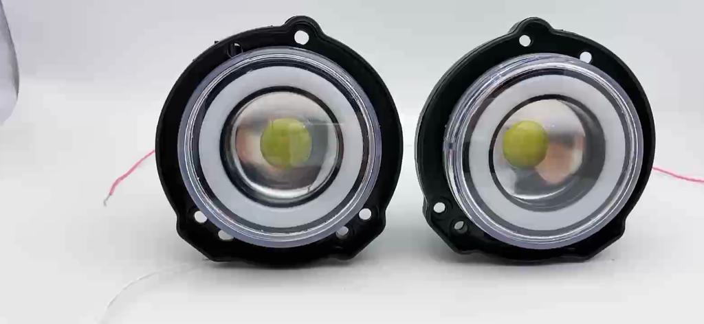 2 Pieces Car Fog Light LED Angel Eye DRL Daytime Running Lamp 12V High Bright For Toyota Avanza 2012 2013 2014 2015 2016-2019