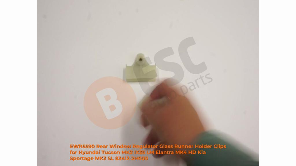 EWR5590 Rear Window Regulator Glass Runner Holder Clips for Hyundai Tucson MK2 IX35 LM Elantra MK4 HD Kia Sportage MK3 SL