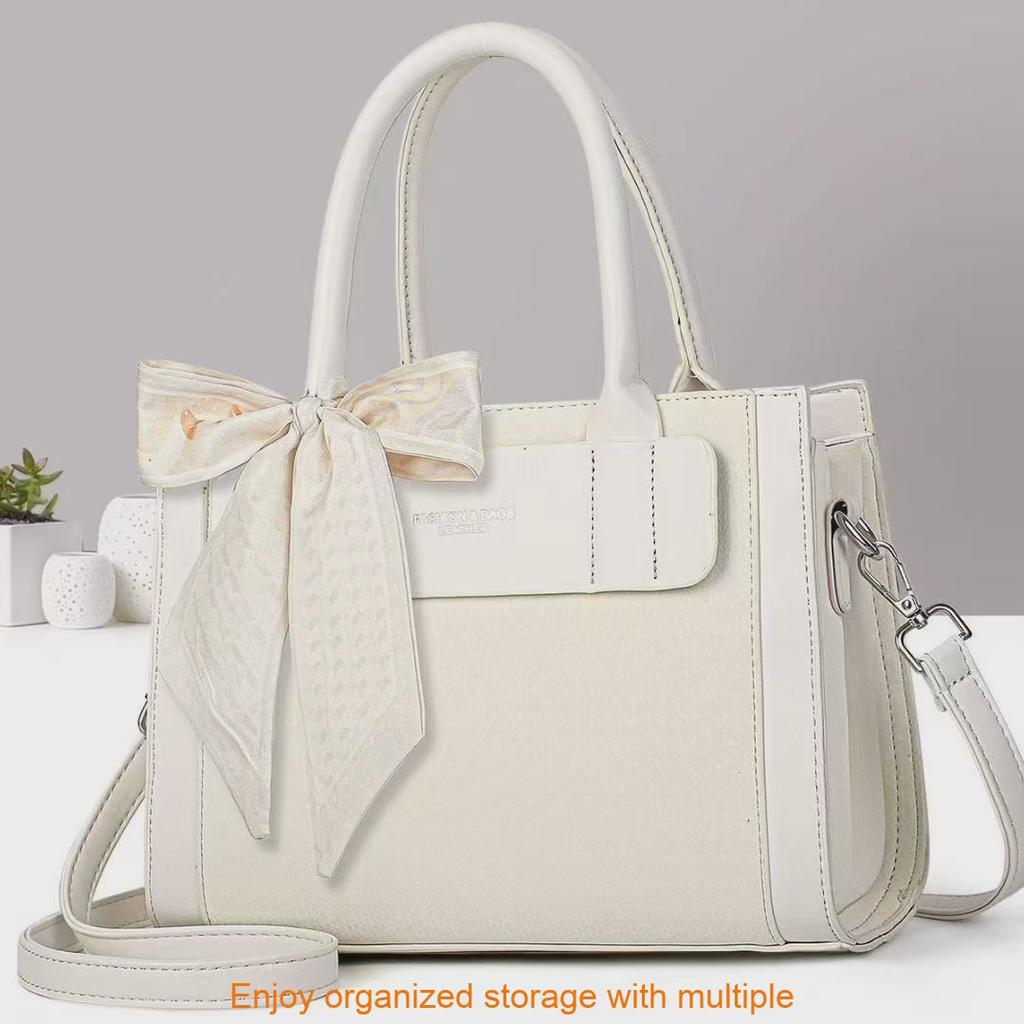Handbags Pu Leather Casual Tote Bag Large Capacity For Daily Use