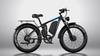 E·Bycco EB7 PRO 2000W Electric Bike, 52V 23Ah Battery, 130km PAS Range, 26"x4.0" Fat Tires,, Hydraulic Brakes - Black Blue