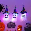 Halloween Witch Hat String Lights,Warm/Colored LED Lights Halloween Glowing Decoration for Yard Tree Garden Party Home Decor