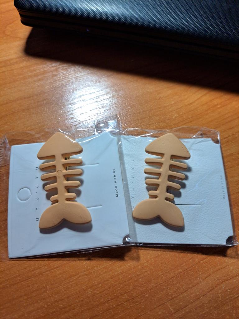 Haarspangen Fischgräten-Design 4er Set – Niedliche Alligator-Clips Für Frauen & Teenager