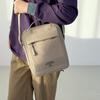 Nylonová crossbody taška s horním uchem a přední kapsou na zip pro muže i ženy pro každodenní použití