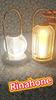 Cordless Table Lamp Rechargeable LED Night Light with 3 Color Stepless Dimming Ambient Lighting Bedside Lamp for Bedroom