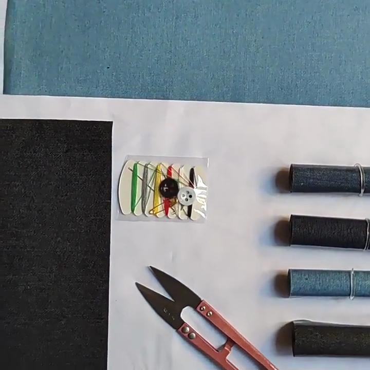 1ks Blue Jeans Denim Záplaty Nažehlení na džíny Dekorace na opravu díry na oblečení 51*8CM