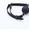 Black/Red/Pink PU Belt Silicone Balls 3.5/4.5/5cm SM Sex Toys Gagging Drooling Couple Bondage Games Adult Products