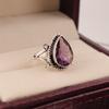 Piatră prețioasă Ametist Argint Sterling 925 Bijuterii Inel Handmade Pentru Cadou de Aniversare RR-57-13