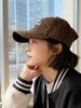 Womens Denim Baseball Cap Chic Letter Embroidery Sun Protection For Daily Wear