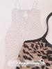 New Autumn and Winter Women's Clothing Suspenders One-shoulder Fashion Straps Sexy Backless Leopard Print Dress for Women