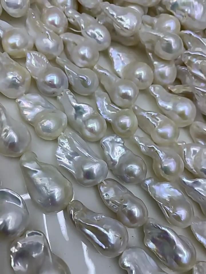 1Strand Irregular Baroque Pearl 15x20mm For Jewelry Making DIY Necklace Bracelet Earrings Accessory