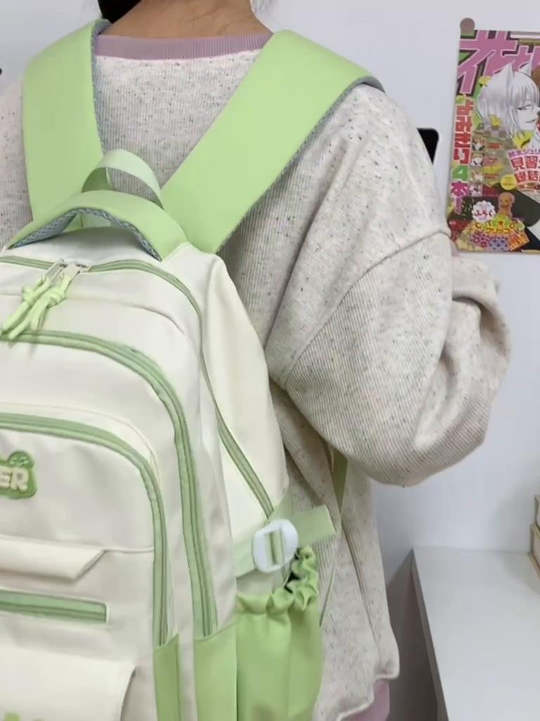 Women's Large Capacity Backpack College Style Student Schoolbag Travel Backpack