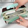 Large Capacity Multilayer Water Resistant Pencil Case For Students And Office Use