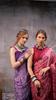 Elegance defined — draped in timeless grace with a floral & geometric printed saree that speaks style in every fold.