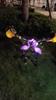 3pcs Outdoor Solar Lights Flamingo Garden Led Stake Light Pathway Lawn Yard Landscape Halloween Christmas Decorative Lights