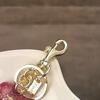 Love Heart Keychain Bag Charm With Metal Electroplating For Women Summer