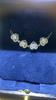 Women Moissanite Necklace Pendant Round Cut 0.3ct Necklace For Women s925 Silver Colorful Moissanite Pendant Necklace 2023 New