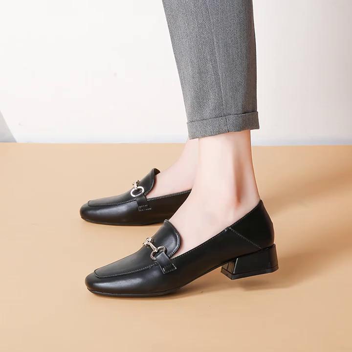Mocasines Mujer Piel Blanda 903CA Marino, de Casual