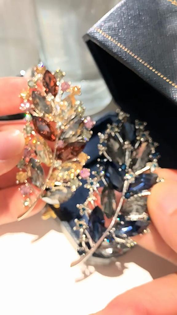 Senior brosjer blomst blad brosje pins for kvinner dress anheng mote brosjer smykker