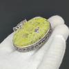Atlantisite Gemstone Handmade 925 Sterling Silver Pendant Natural Antique Oval Gemstone Pendant Handmade Gifts Pendant Thanksgiving Gifts