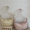 Minimalist Crossbody Bag for Women Soft Leather Shoulder Bag Zip Closure Trendy Hobo Style Handbag