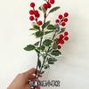 Artificial Berries Holly Red Berries Green Leaf Branches Dining Table Flower Arrangement Decoration DIY Xmas Tree Pendants