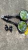 Foldable Motorcycle Rearview Mirror Round 10MM Scooter E-Bike Rear View Mirrors Back Side Convex Mirror for KTM KLX