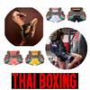 Skull Skeleton Muay Thai Shorts Pants Kickboxing Boxing MMA UFC Unisex Men Women Kid Quick Dry Print Elastic High Waist Polyester Training