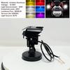 Motocyklové denní světlo Devil Eye Mini reflektor 30W RGB Vysoce výkonný jasný hliníkový přídavný světlomet Dálkové/tlumené mlhové světlo