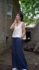 Johnature Women Vintage Ramie Wide Leg Pants Solid Color Elastic Waist Trouser Pockets Casual Long Pants Autumn Clothes