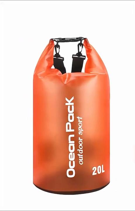2/5/10/15/20L Rafting Bag Foldable High Bag Pack PVC Waterproof Dry Capacity Leak-proof Sack Swimming Bag