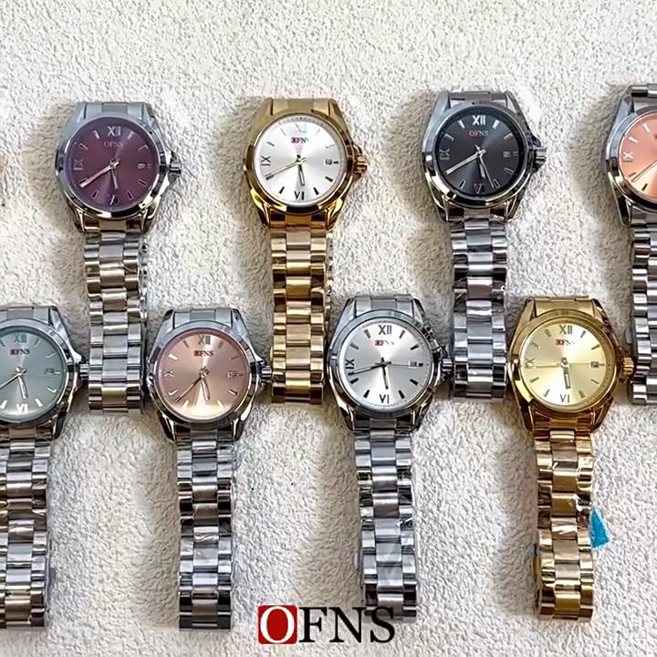 Luxury Women's Watch Stainless Steel Auto Date Blue Pink Minimalist Girl Clock Outdoor Travel Women Wrist Watches