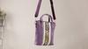 Ethnische Stil Stickerei Messenger Bag Damen Canvas Tasche kleine Handtasche