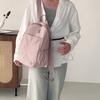 Women's Backpack Large Capacity Solid Color Backpack
