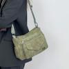 Vintage Soft Leather Bag Women's Large Capacity Multi-compartment Mother Bag Crossbody Bag