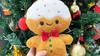 Adorable Gingerbread Man Plush Toy Cozy Cushion Soft Gift For Christmas Decoration