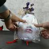 Cadılar bayramı Japon kadın drama Sun Jiro parti dekorasyon maskesi balo yetişkin Kabuki çirkin kız Bonjour maskesi sahne