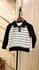 Boys Polo Collar Sweatshirt Color Block Long Sleeve Pullover Casual Spring Autumn Top for Toddler and Kids