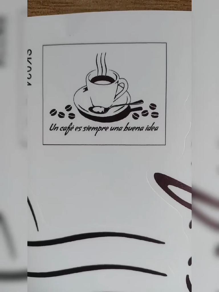 Samolepka na zeď Samolepky do obývacího pokoje Restaurace Tapeta Domácí dekorace Samolepky na kávu