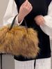 Childrens Plush Tote Bag With Lightweight Insulation For Girls Daily Use